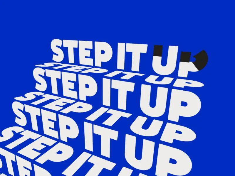 Contoh visual gaya Kinetic Typography