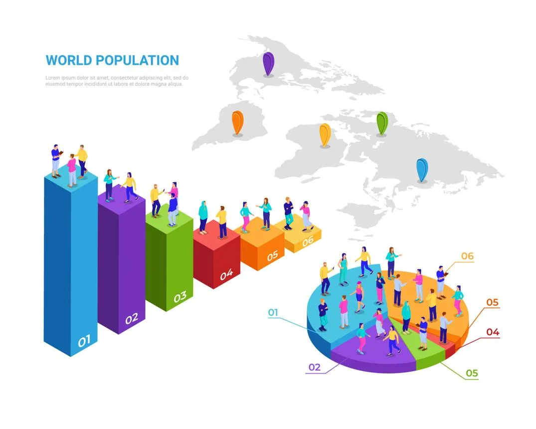 Contoh visual gaya Infographic Animation