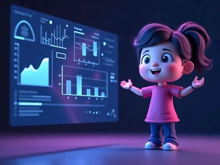 Contoh visual gaya Stylized 3D / Kartun 3D