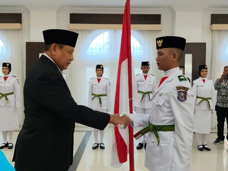 25 Putra-Putri Terbaik Gorontalo Dikukuhkan Jadi Paskibraka 2026