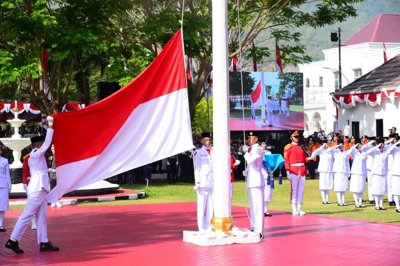 Upacara Peringatan HUT ke-81 RI Digelar di Gorontalo